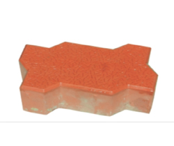 SI- 512, Zig-Zag, Height:80 mm. Petrol Pump Blocks, 100 sq ft = 288pcs